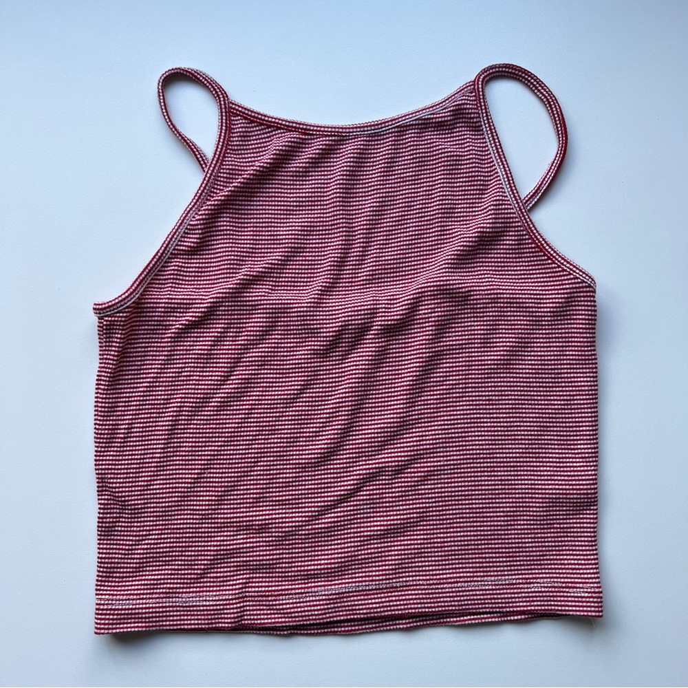 Brand Melville Striped Ribbed Tank Top